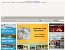 Tablet Screenshot of camarguecostieres-tourisme.fr